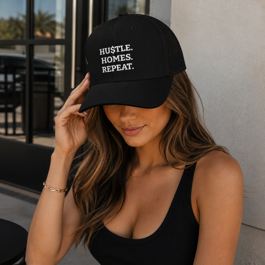 Hustle Homes Repeat Trucker Cap