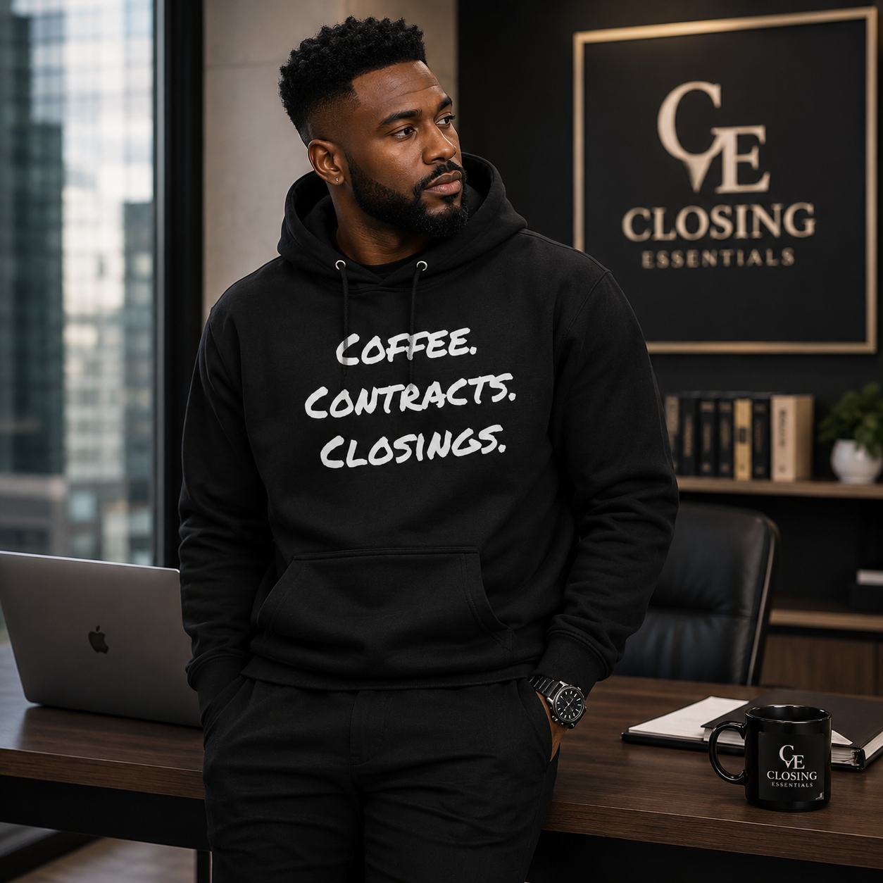 Coffee Contracts Closings Unisex Hoodie