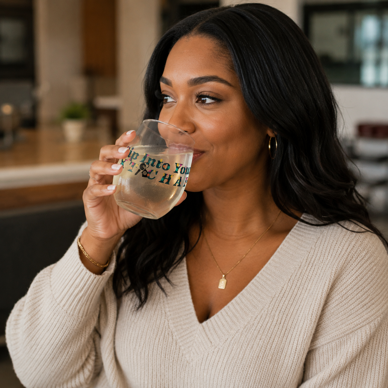 Next Chapter Wine Glass