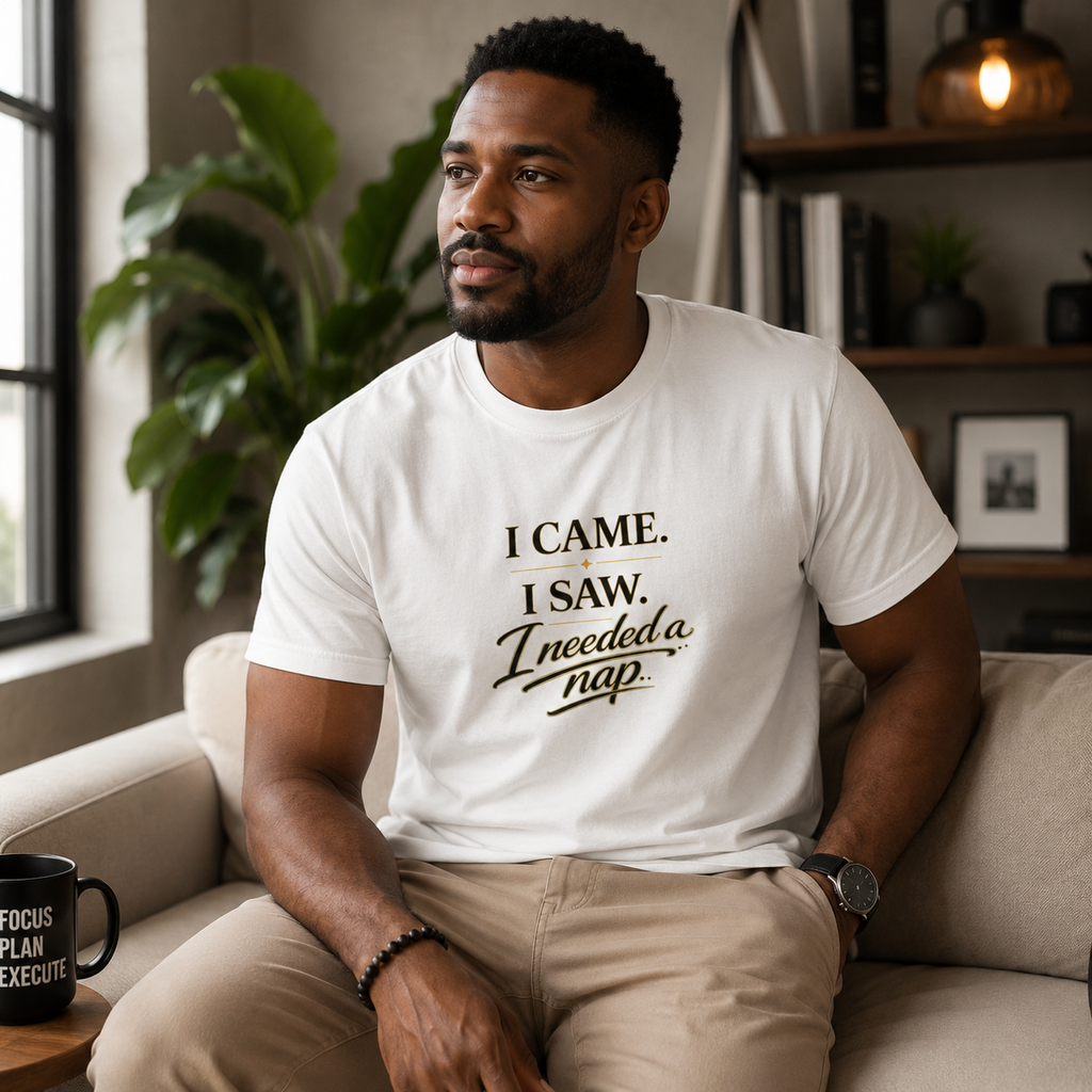 I Came. I Saw. I needed a nap T-Shirt