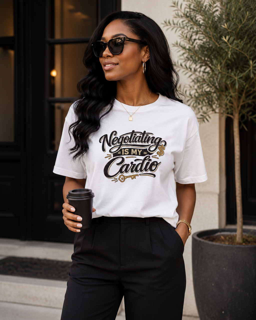 Negotiating is my cardio T-Shirt