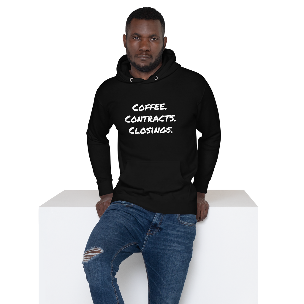 Coffee Contracts Closings Unisex Hoodie