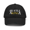 Hustle King Distressed Hat