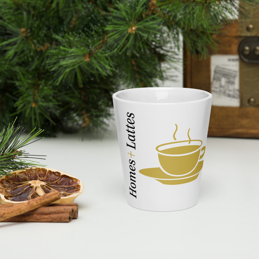 Homes + Lattes Mug
