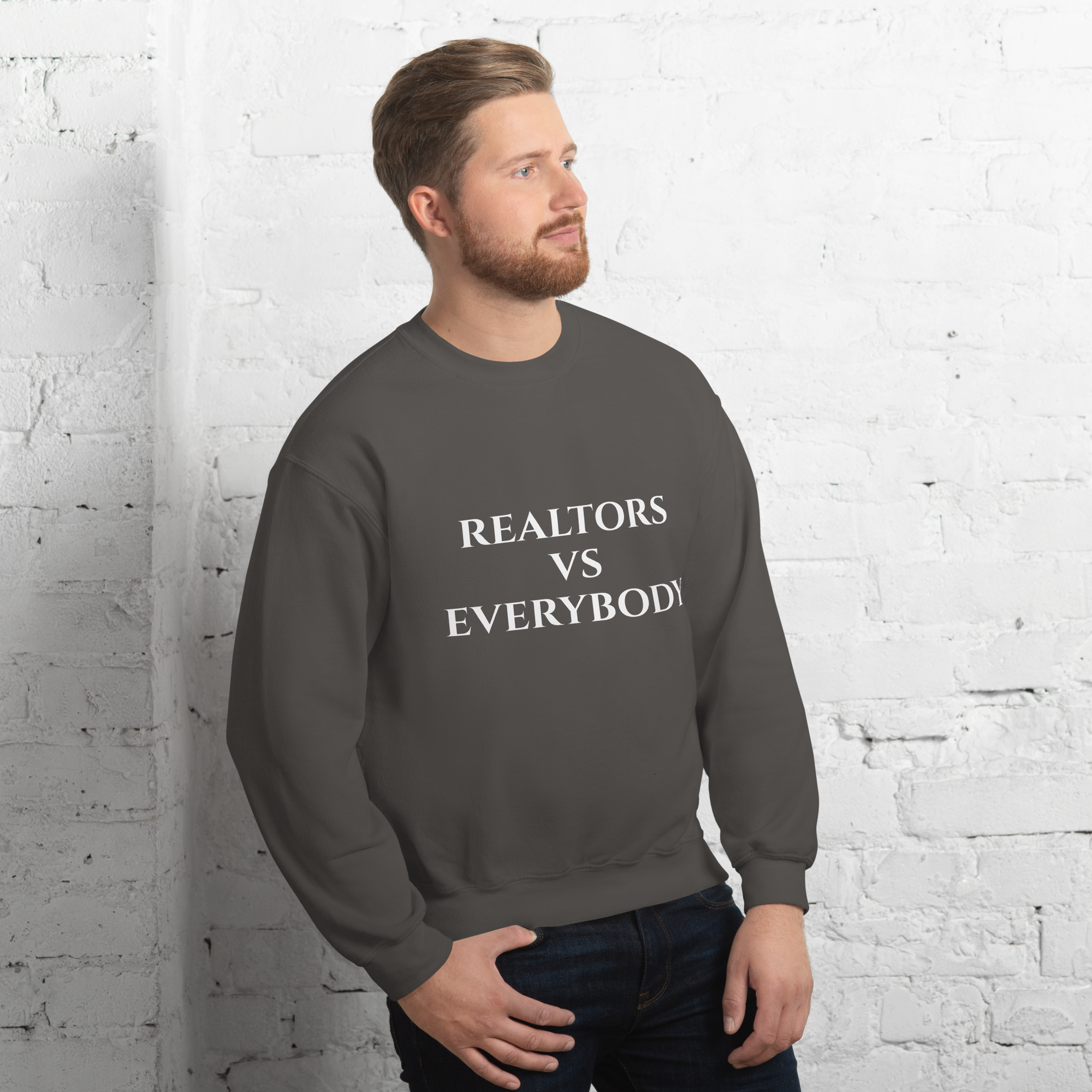 Realtors vs Everybody Unisex Crewneck