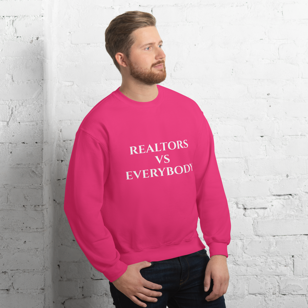 Realtors vs Everybody Unisex Crewneck