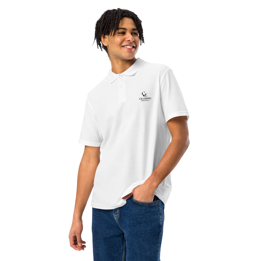CE Polo Unisex Shirt White