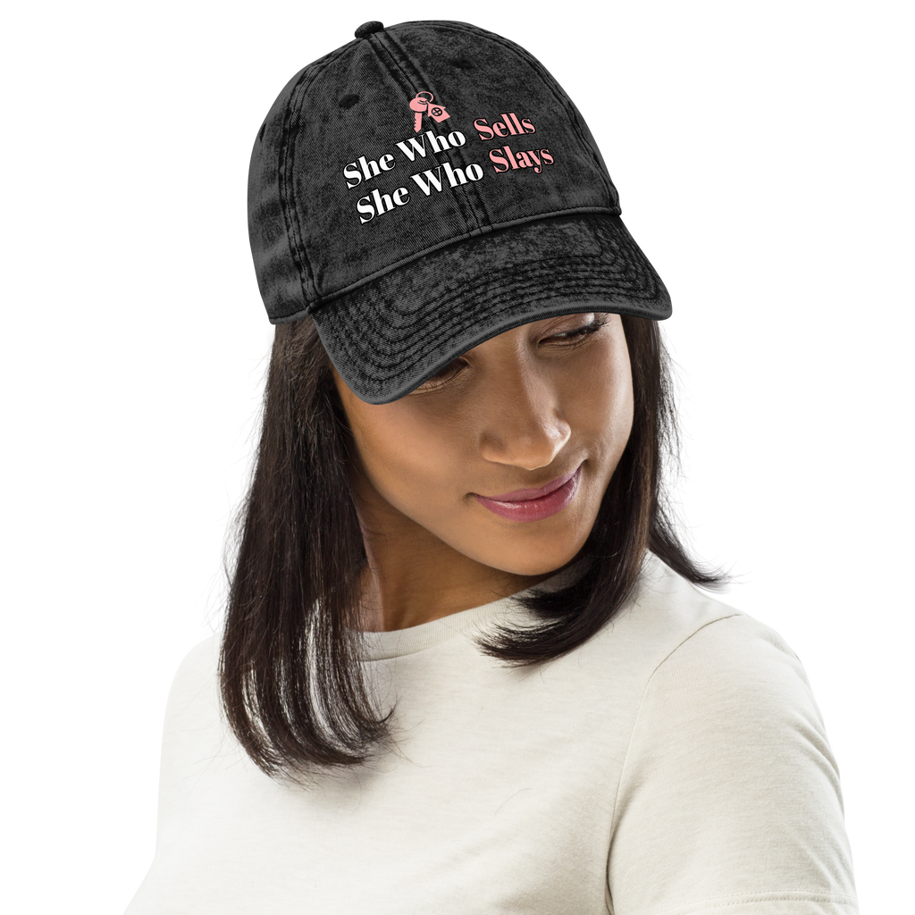She Who Sells Vintage Cap